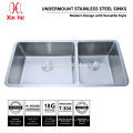 R25 Stainless Steel Kitchen Sink with deep bowl, Australia single bowl undermount Stainless Steel Kitchen SInks